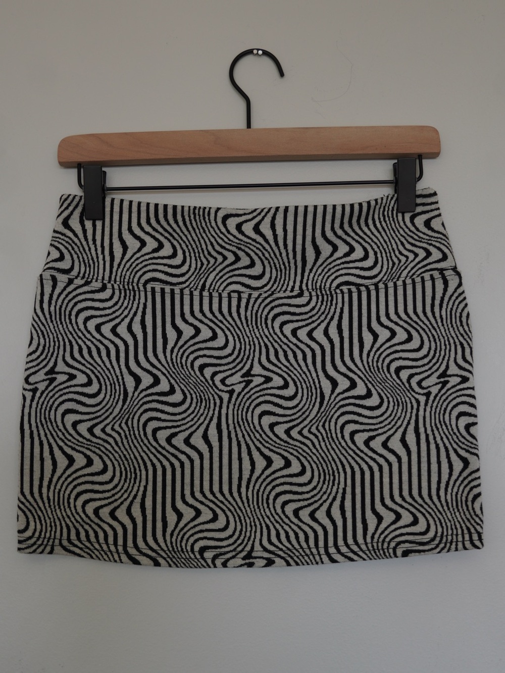 Urban Outfitters groovy print mini skirt